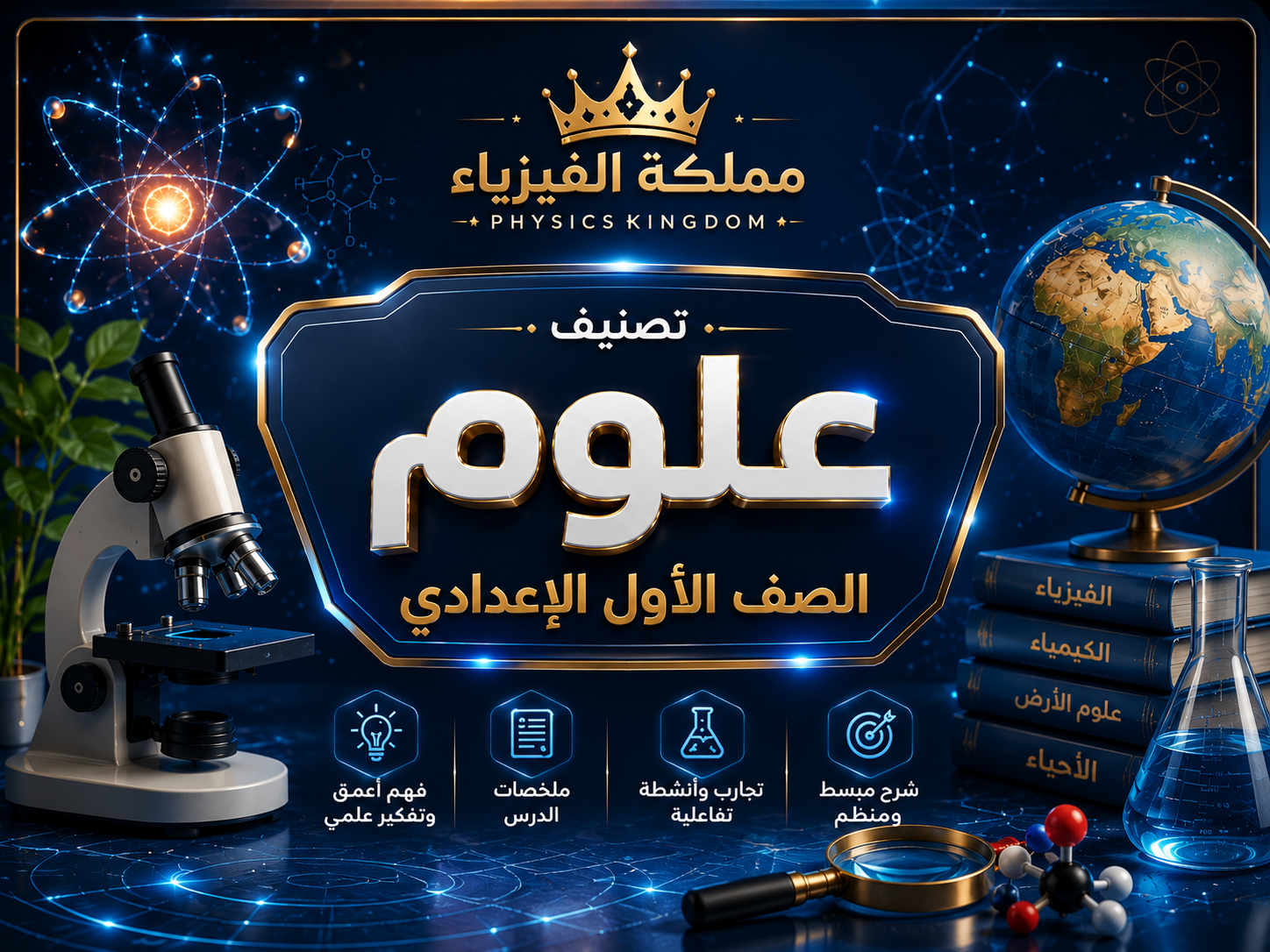 الصف الأول الإعدادي ( علوم )
